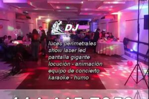 DJ DISC JOCKEY EN QUILMES WILDE PANTALLA GIGANTE MANTELERIA VAJILLA FOTO VIDEO ANIMACION LOCUCION dg Quilmes Zona Sur Wilde