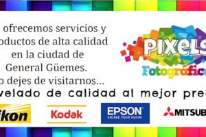 Fotogr&aacute;fica Pixels